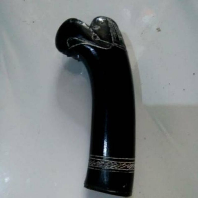 GAGANG BEDOG TANDUK KERBAU MAMANUKAN KHAS GALONGGONG UNTUK BILAH 20-40 CM TERMURAH