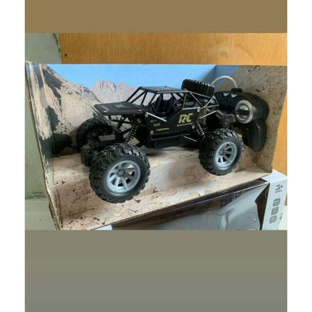  Mainan  Mobil  Remote  Control  Rock Crawler Off Road RC Metal 