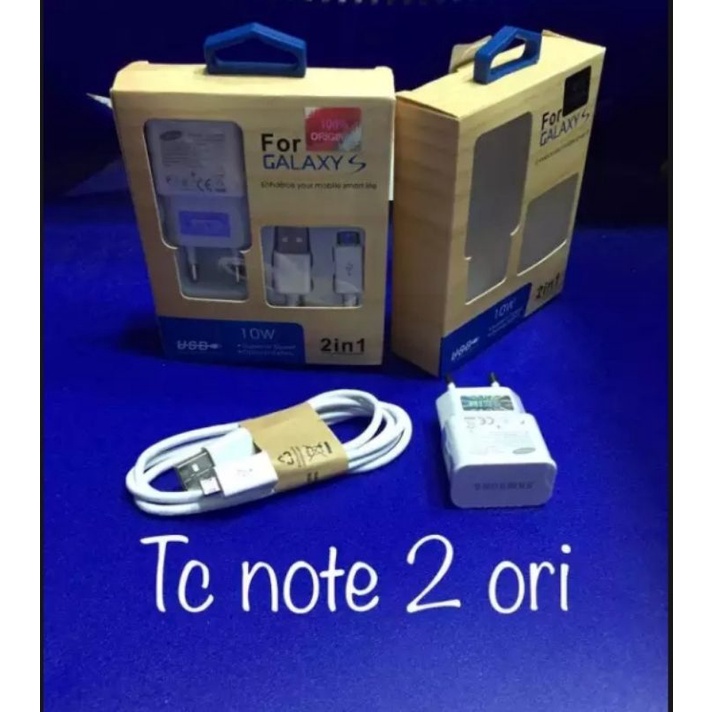 Charger TC Ori% SAMSUNG Note 2//Casan Hp