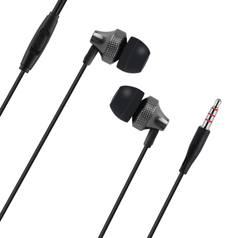 POPULAR Populer New Stereo Headphone Musik Dengan Mikrofon In-Ear Sport Headset