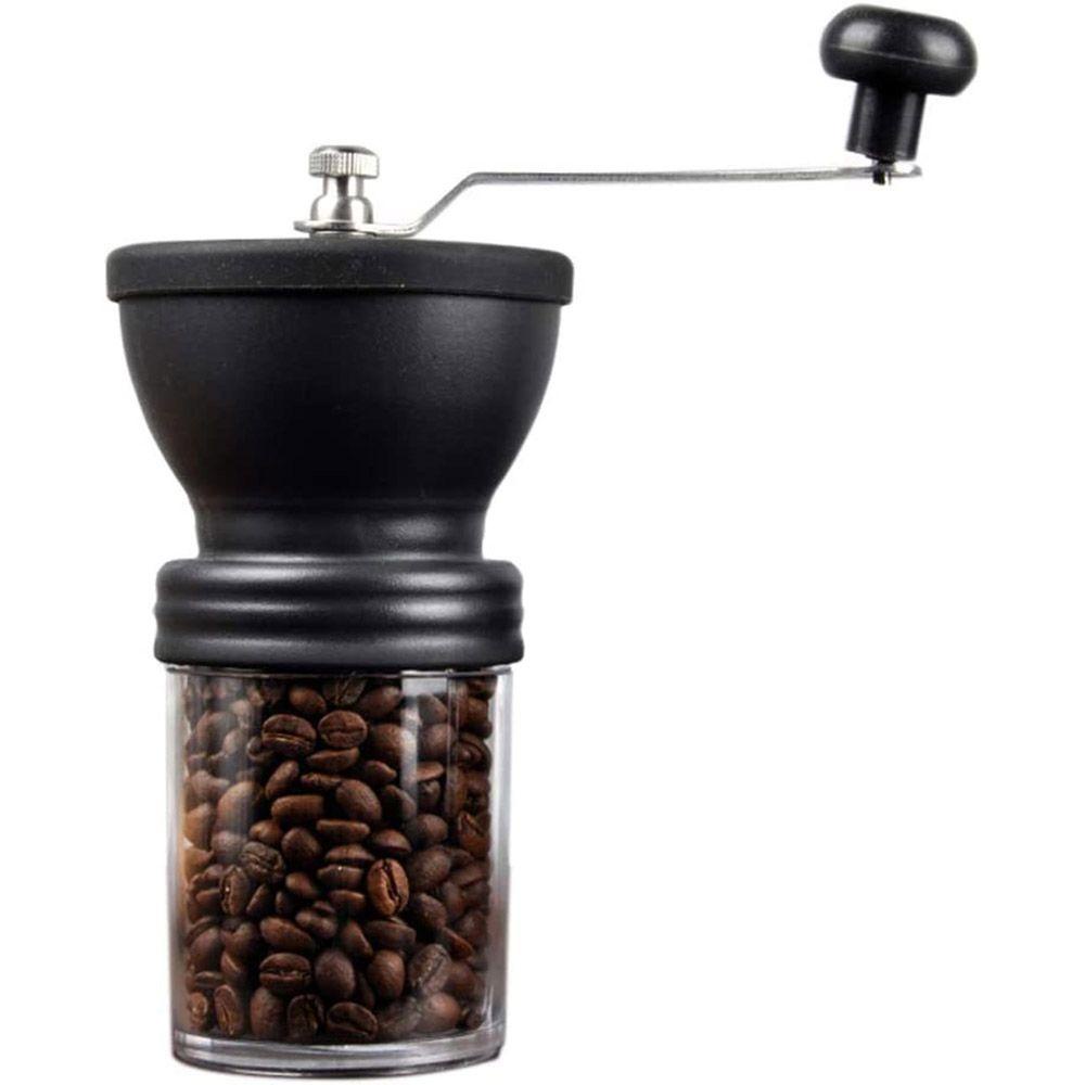 Solighter Penggiling Kopi Manual Alat Dapur Espresso Burr Grinders Adjustable Knob Setting
