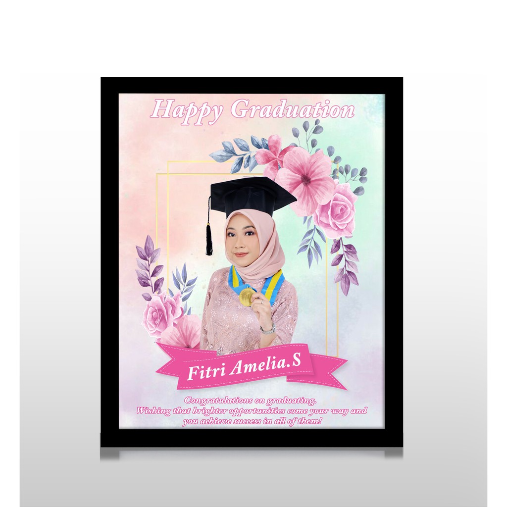 Pastel Color Gift Frame (Gratis cetakan dan edit)