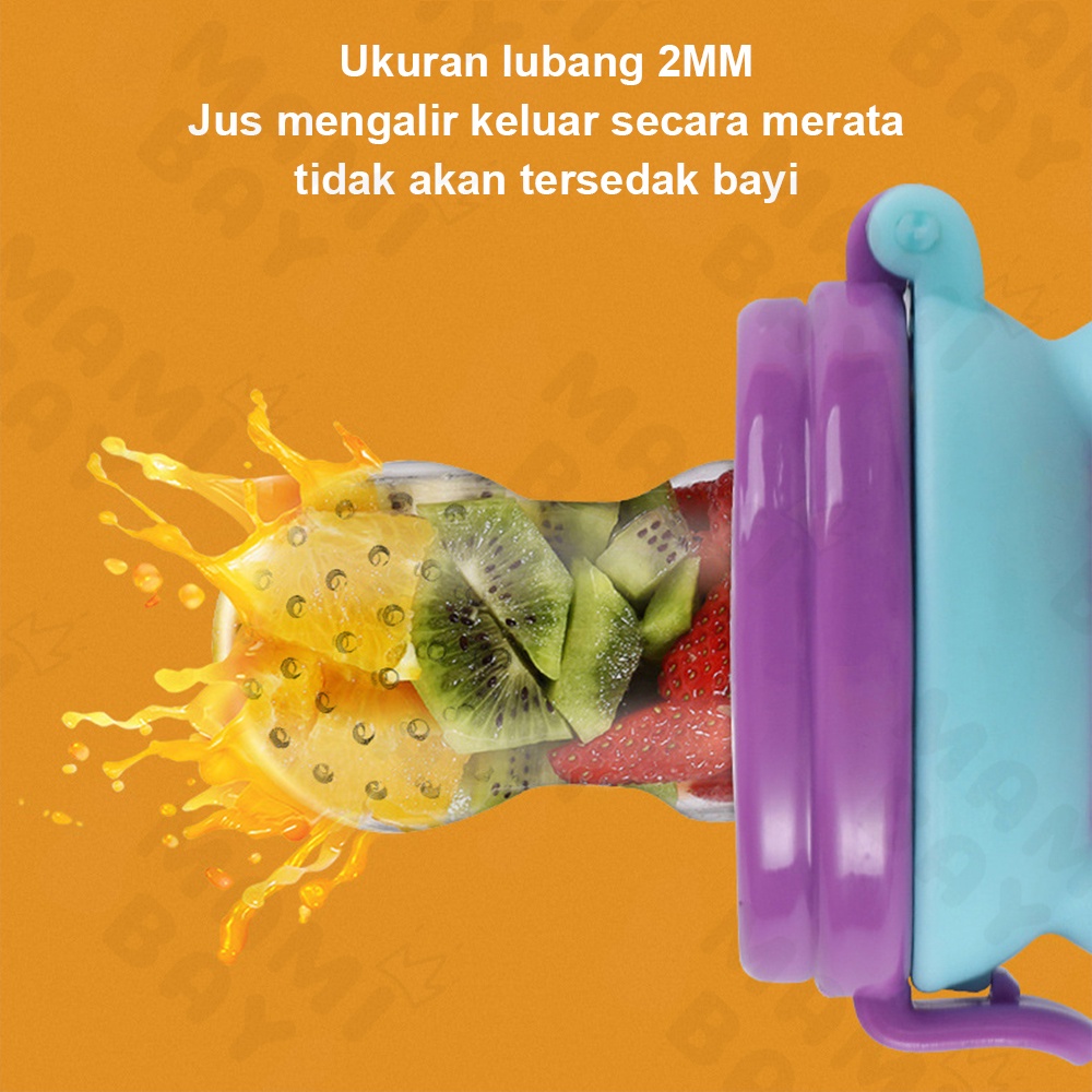 Mamibayi Dot buah empeng bayi 6 bulan/kompeng buah bayi BPA Free