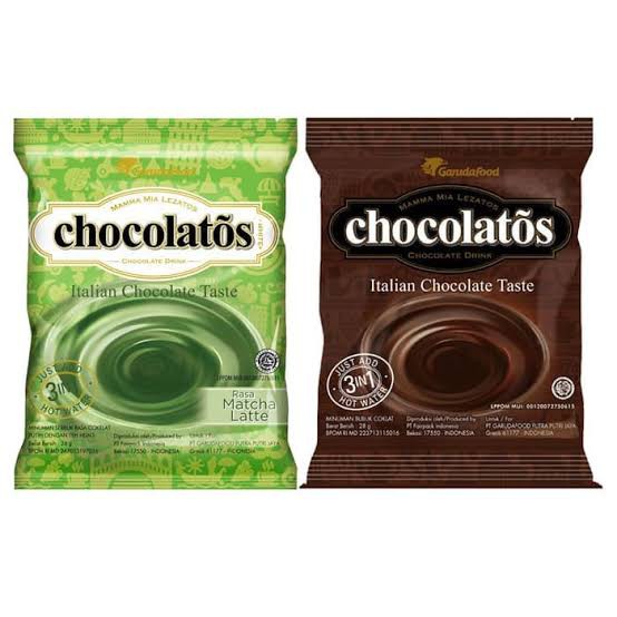 

Chocolatos Drink Sachet 28gr Minuman Bubuk Coklat Cokelat Matcha Latte Late 28g 28gram 28 g gr gram