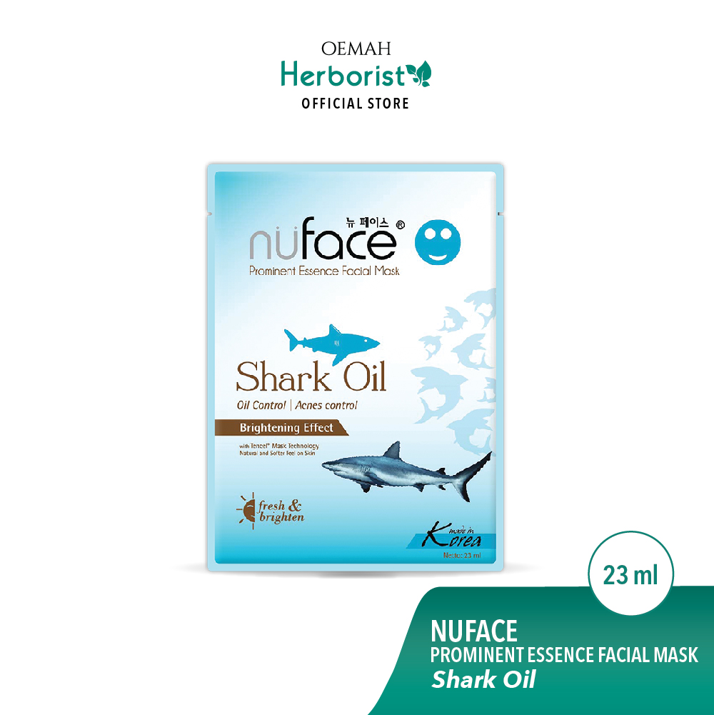 Jual Nuface Prominent Essence Facial Mask (Masker Wajah) Shark Oil ...