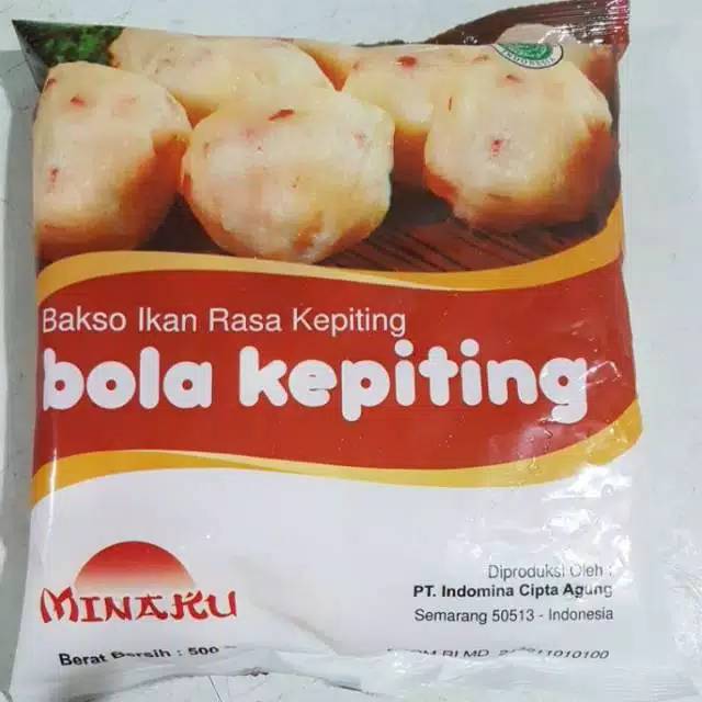 

MINAKU bola kepiting 500gr