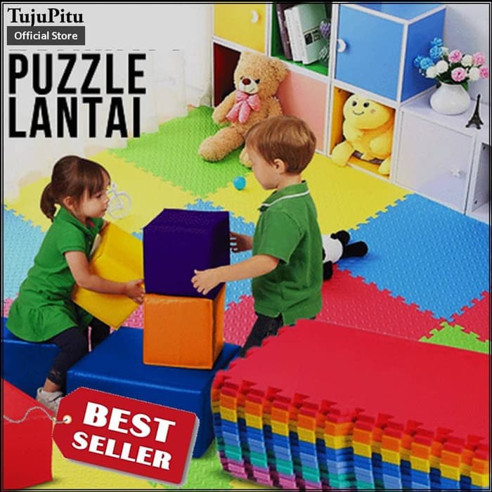 Matras Puzzle - Puzzle Lantai - Puzzle Evamat Puzzle Lantai / Evamat / Matras / Tikar Mainan Anak