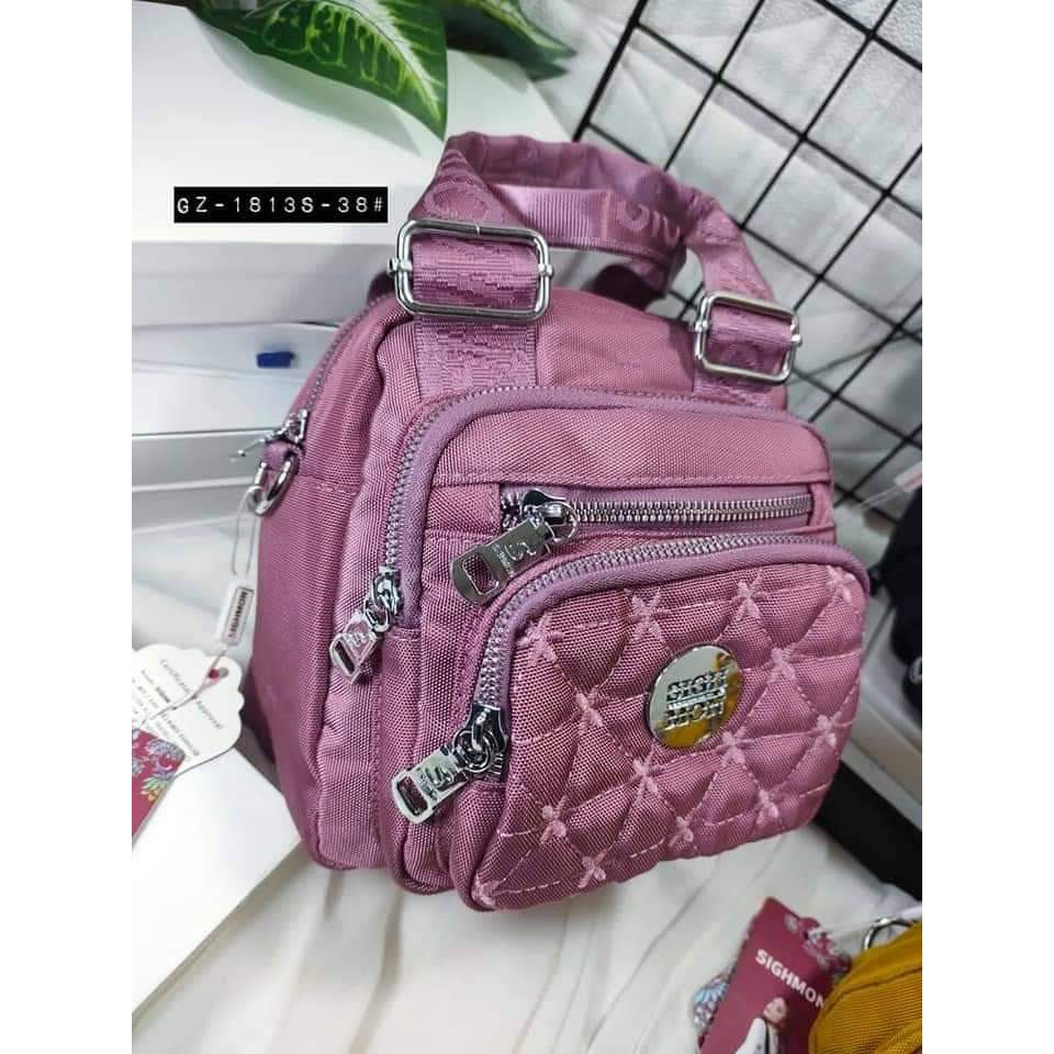 BEST SELLER.!!! TAS MULTIFUNGSI SIGHMON GZ1813s-38. Tas Wanita Tas Ransel Multifungsi Tas Sighmon ORI Tas Import Tas Wanita Terbaru Bisa bayar ditempat.!!!!