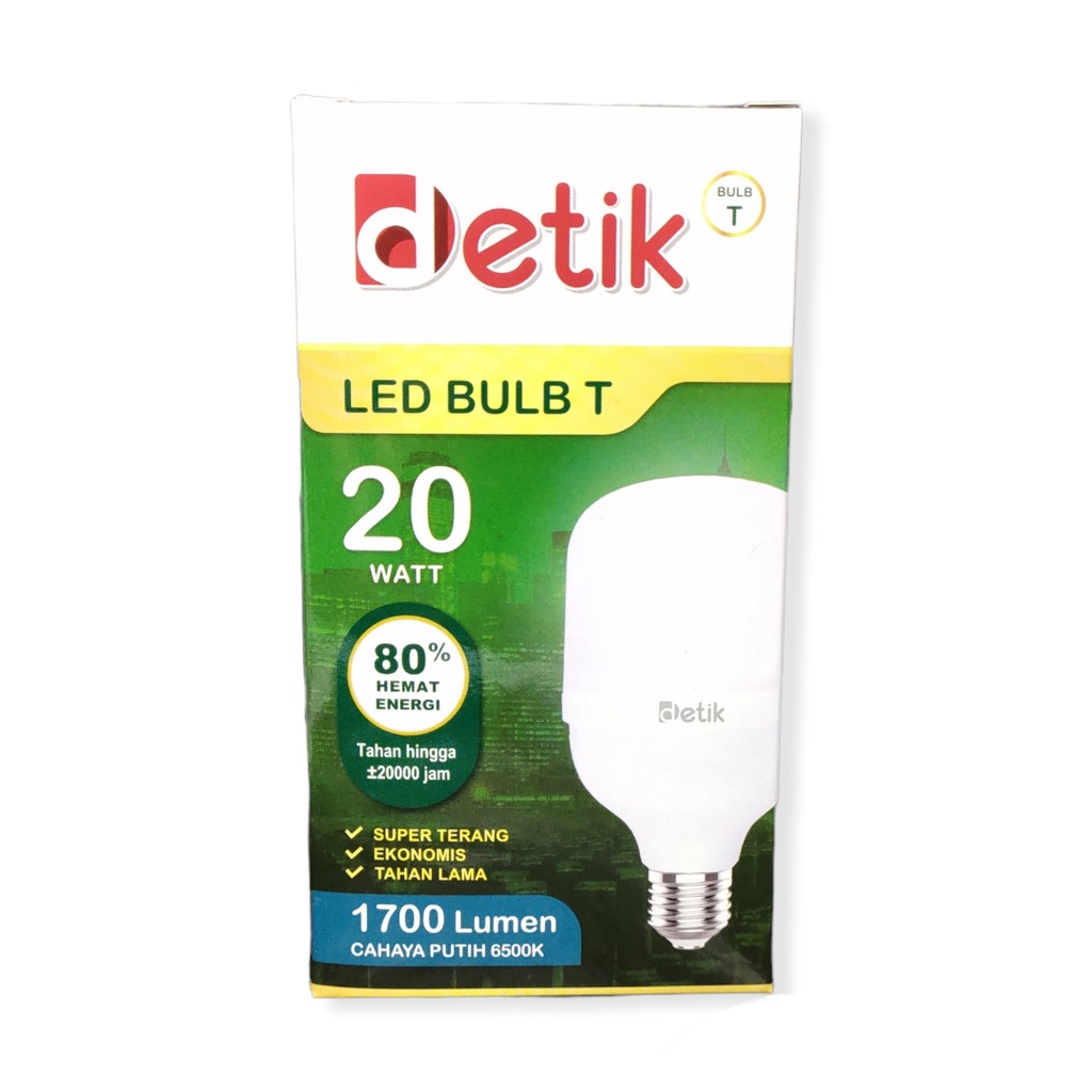 DETIK Lampu LED Capsule 20 Watt - Cahaya Putih (Garansi 1 Tahun)