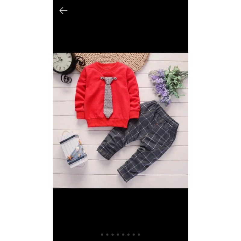 Set Anak Laki Laki / Setelan Anak Cowok / Set Anak Korea / Set Taki Bisa COD