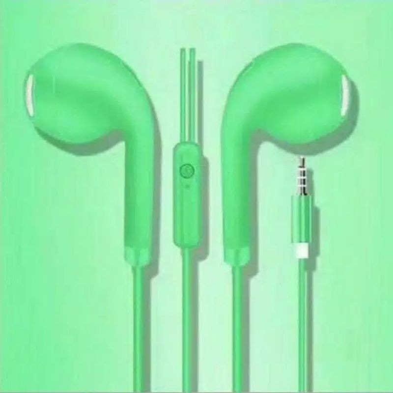 Headset Macaron U19 Universal Earphone Handsfree With Mic Stereo