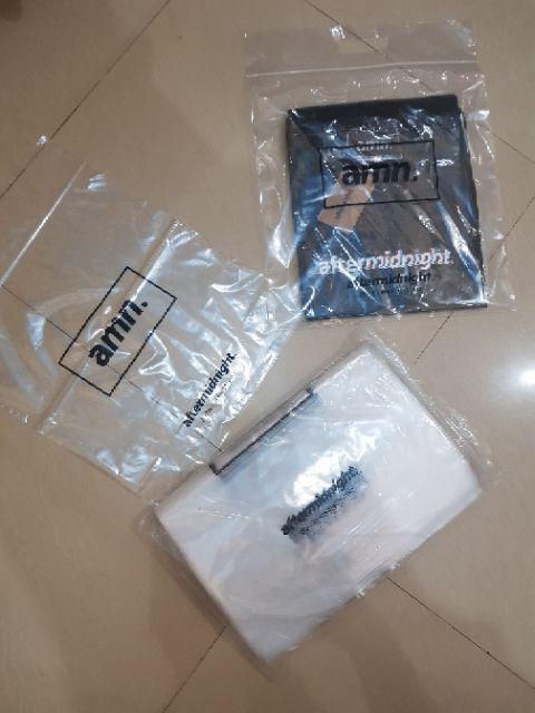 Sablon Plastik Klip Pond / Zip Lock 35x38 Untuk Kaos, Hijab, Dll