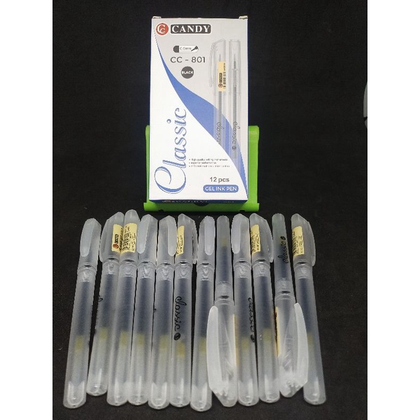 

PEN.GEL.BOLPOIN.PENA.PULPEN.Clasik.Hitam.ISI.12.pcs