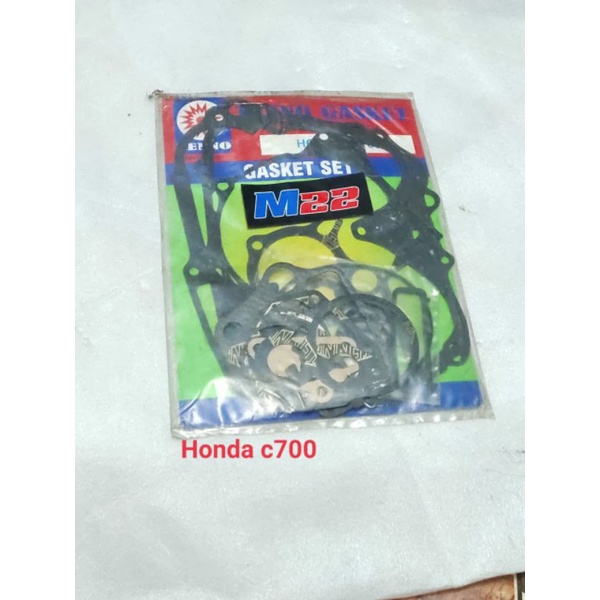 paking packing gasket set blok block mesin honda c700 c 700 supercup