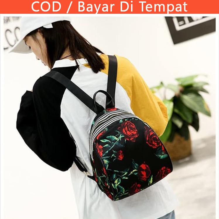 TAS RANSEL MINI / TAS PUNGGUNG BACKPACK WANITA  KOREA TERBARU