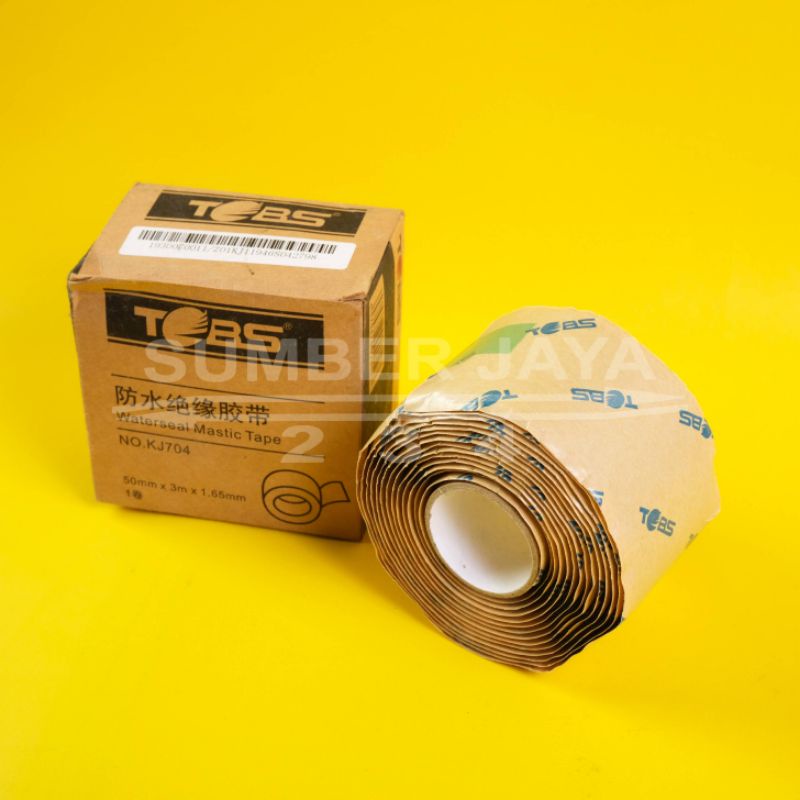 Waterseal matic tape  50 x 3 x 1.65 / tape rubber / TERMURAH