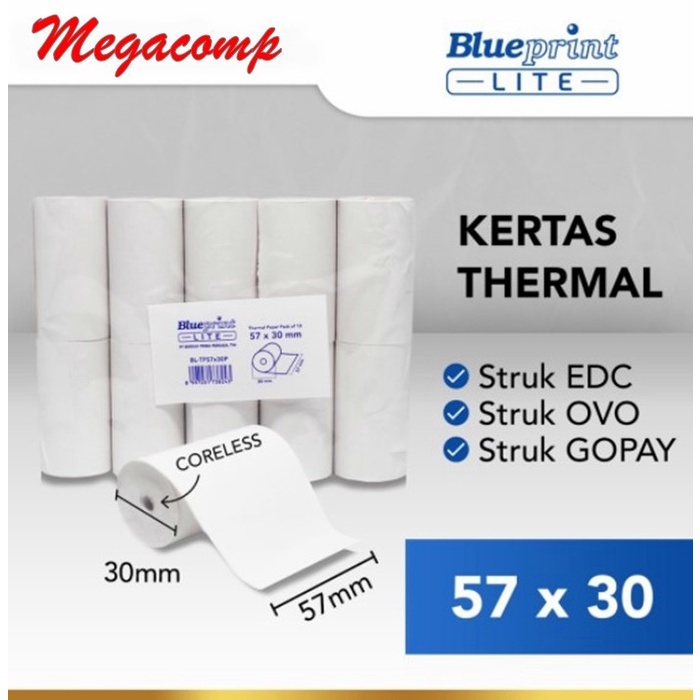 

Kertas Thermal Blueprint Lite 57x30