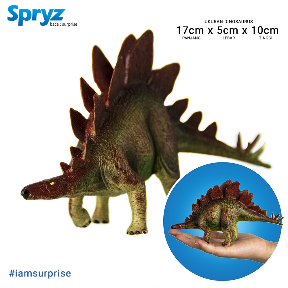 Spryz Toysaurus Mainan Figurine Dinosaurus