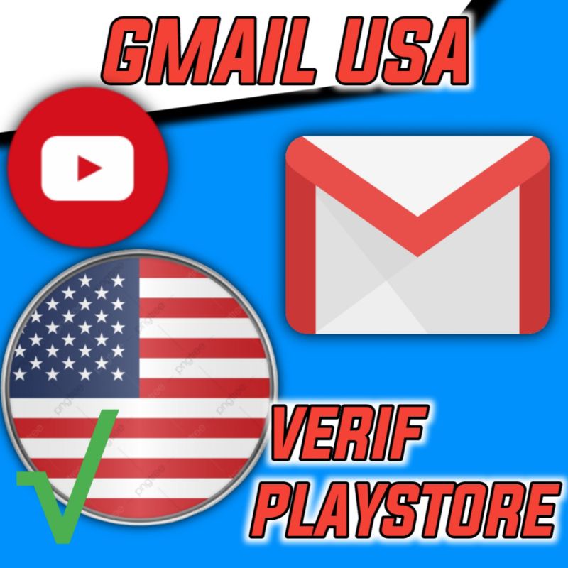 FRESH GMAIL USA NON PVA VERIF PLAYSTORE