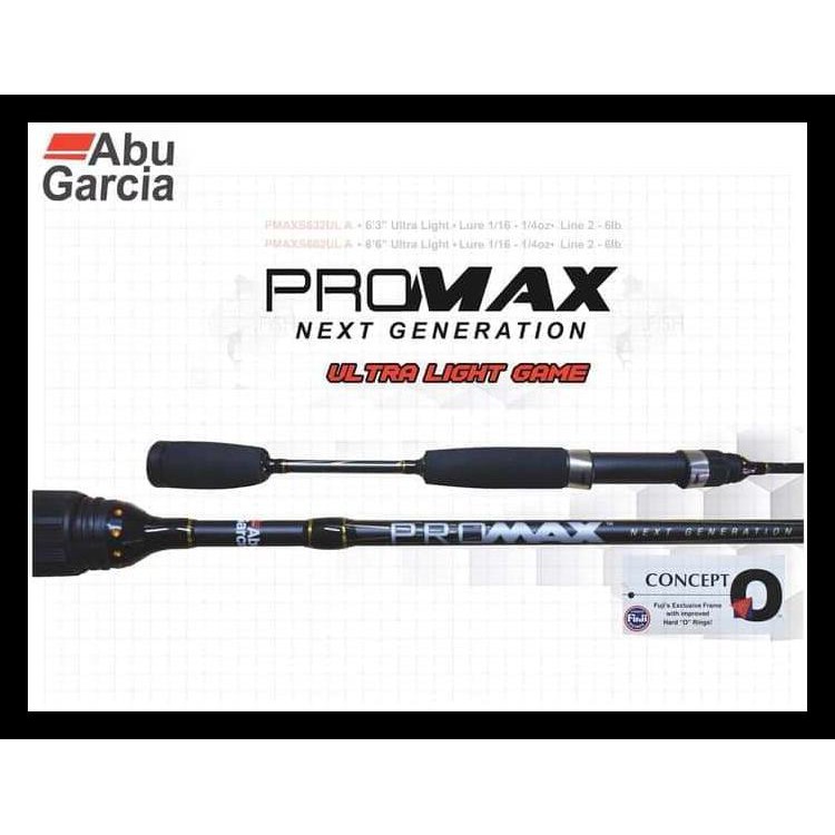 Hot List Joran Spinning Ul Abu Garcia Promax Next Generation Pmaxs632Ul  2-6Lb Best Seller
