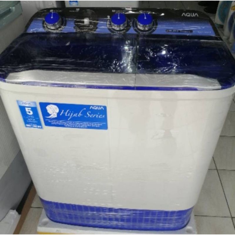 Mesin Cuci Aqua Sanyo QW-1080XT || Mesin Cuci 2Tabung 10Kg