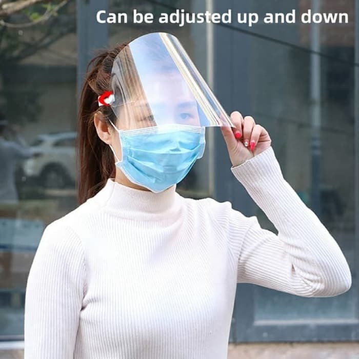FACE SHIELD PELINDUNG WAJAH VIRUS MEDIS CORONA MASKER MULTI FUNGSI