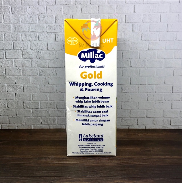 MILLAC GOLD CREAM 1LTR / WHIPPING CREAM 1 LTR/MILAC GOLD