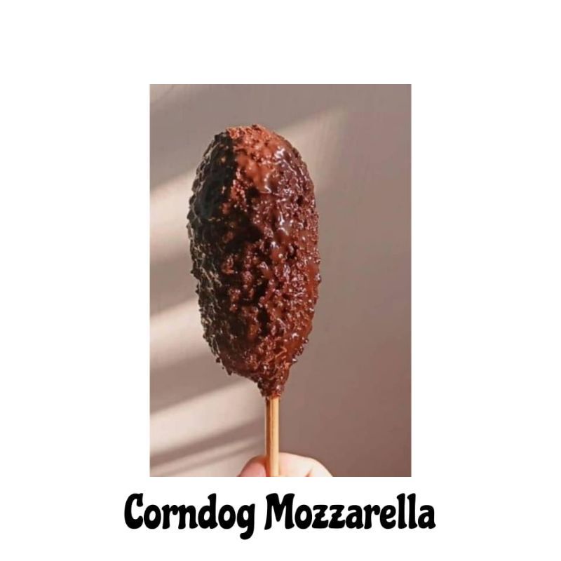 

Corndog Full Mozarella Coklat