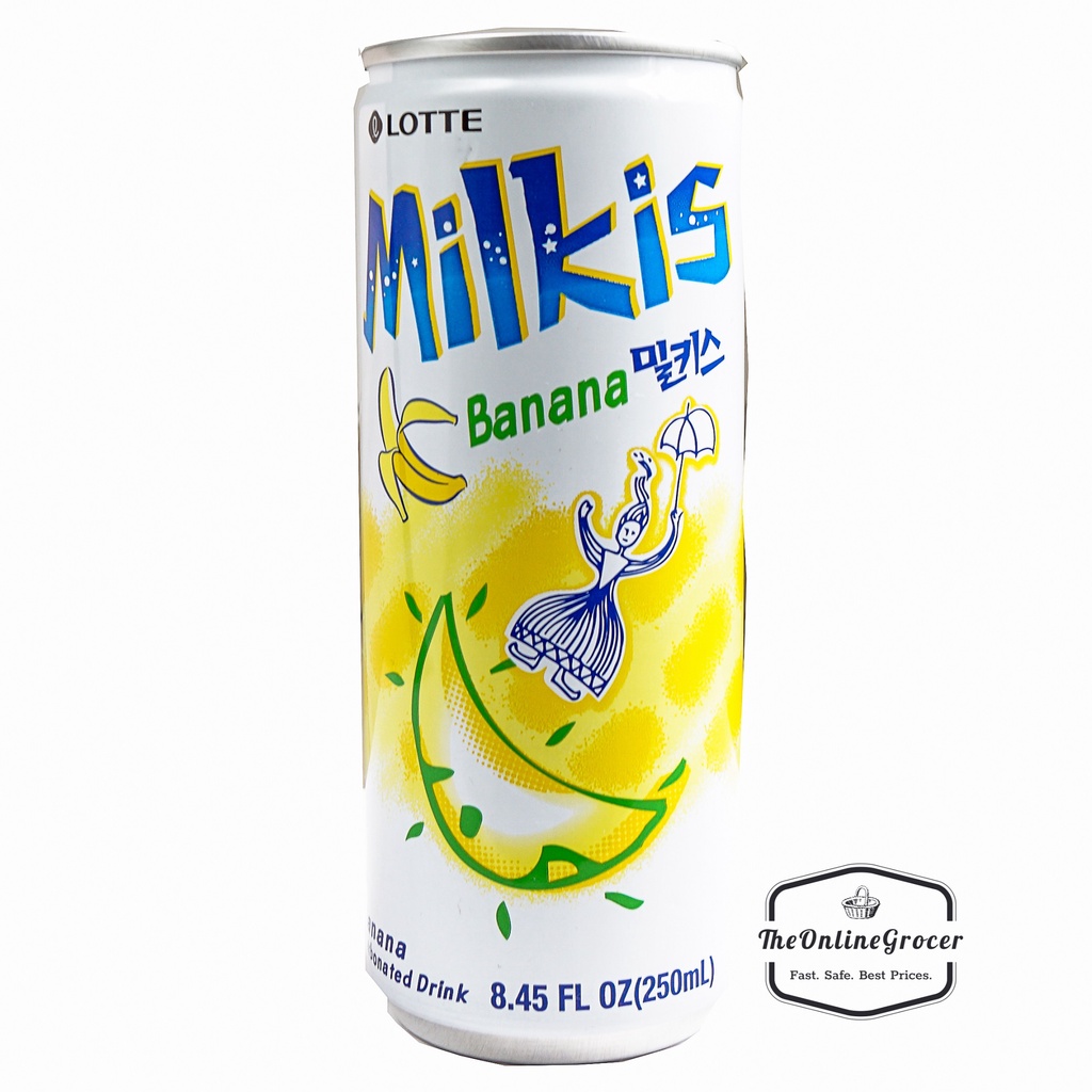 Lotte Milkis Soda 250ml - Minuman Soda Susu Korea