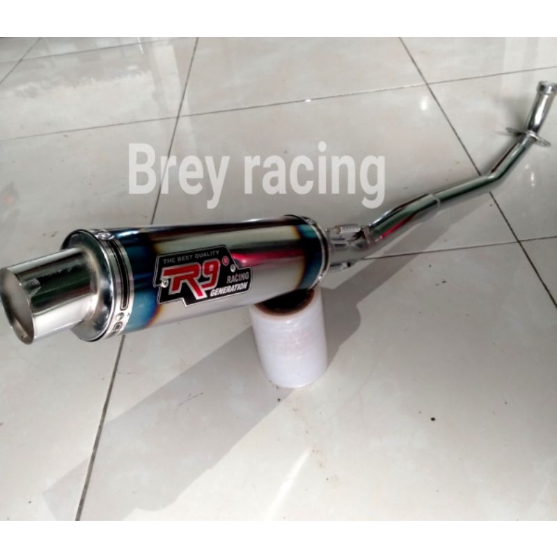 KNALPOT RACING R9 SUPRA KHARISMA JUPITER REVO