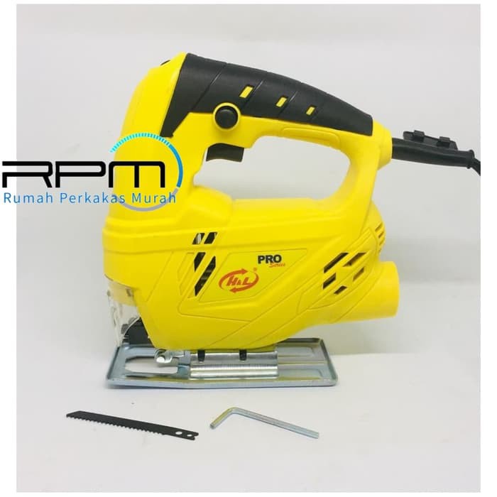 H&amp;L Pro 618 Mesin Jig Saw - HNL Mesin Potong Gergaji Triplek Jigsaw