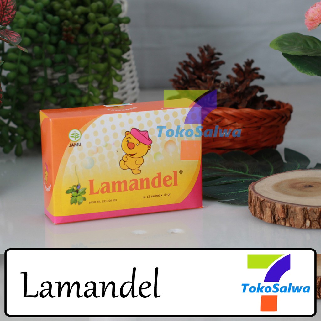 Lamandel Sachet untuk Tenggorokan Anak