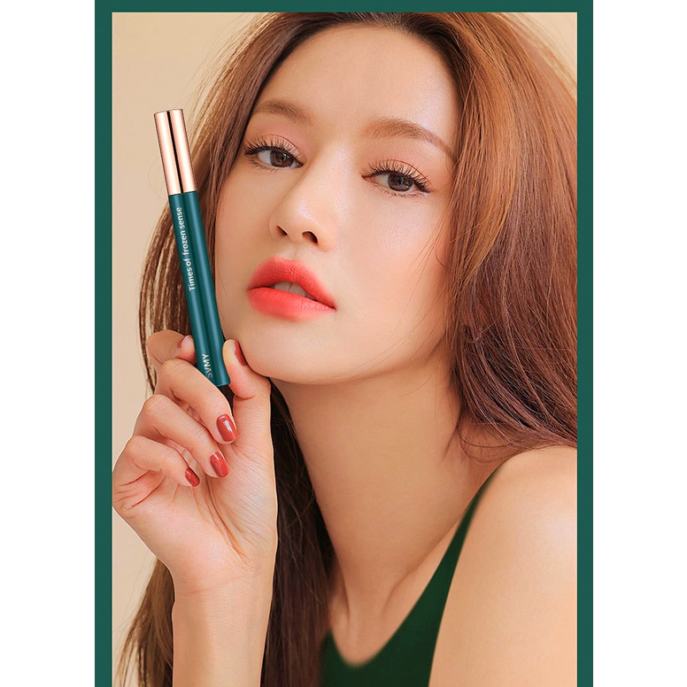 SVMY Green Gold Maskara Long Lasting Lash Slender Curling Mascara Waterproof LA179 729