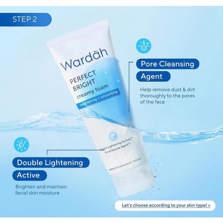 ✿ELYSABETHME✿ 🅆 🄰 🅁 🄳 🄰 🄷 Wardah Micellar water Perfect Bright penghapus makeup bedak air