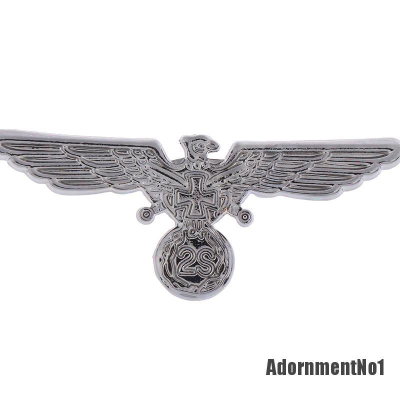 (Adornmentno1) Bros Pin Enamel Desain Elang Ermany World War Ii Militer