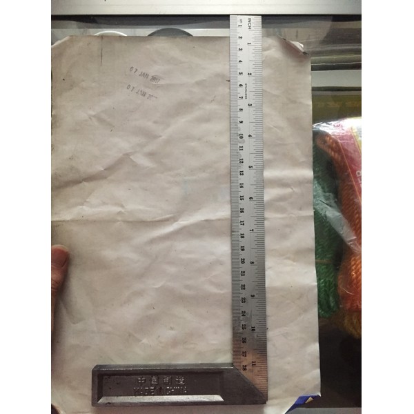 

PENGGARIS SIKU BESI BIASA 30cm