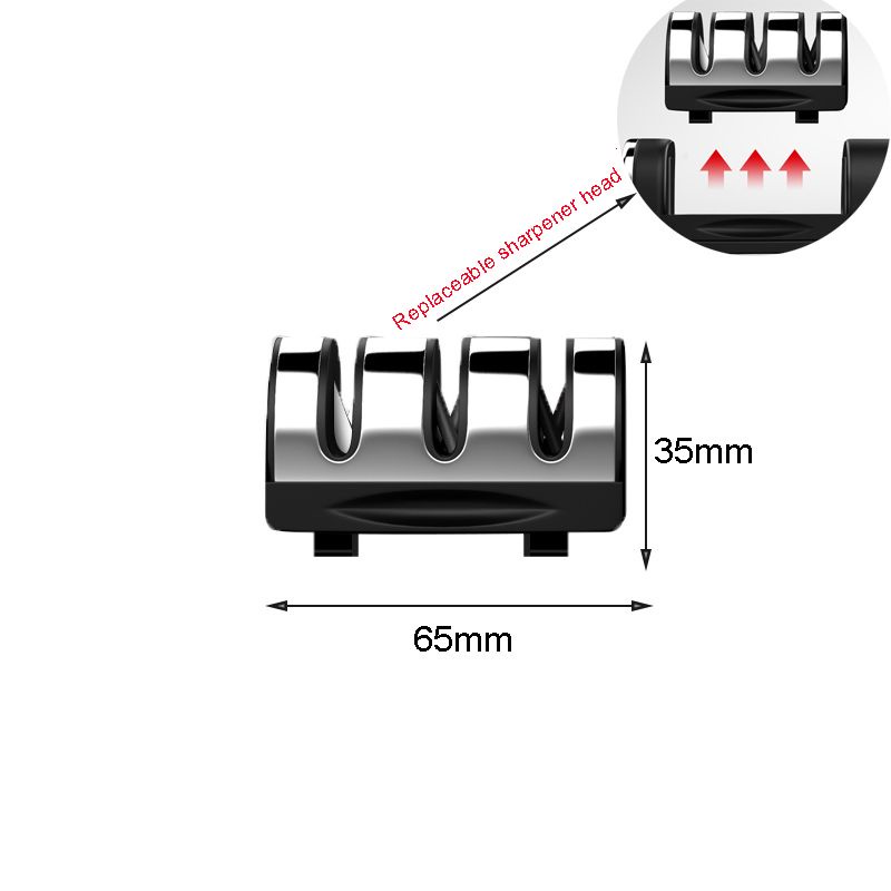 Alat Pengasah Asahan Pisau Gunting Dapur Multifungsi Knife Sharpener Swift Sharp 3 Slot