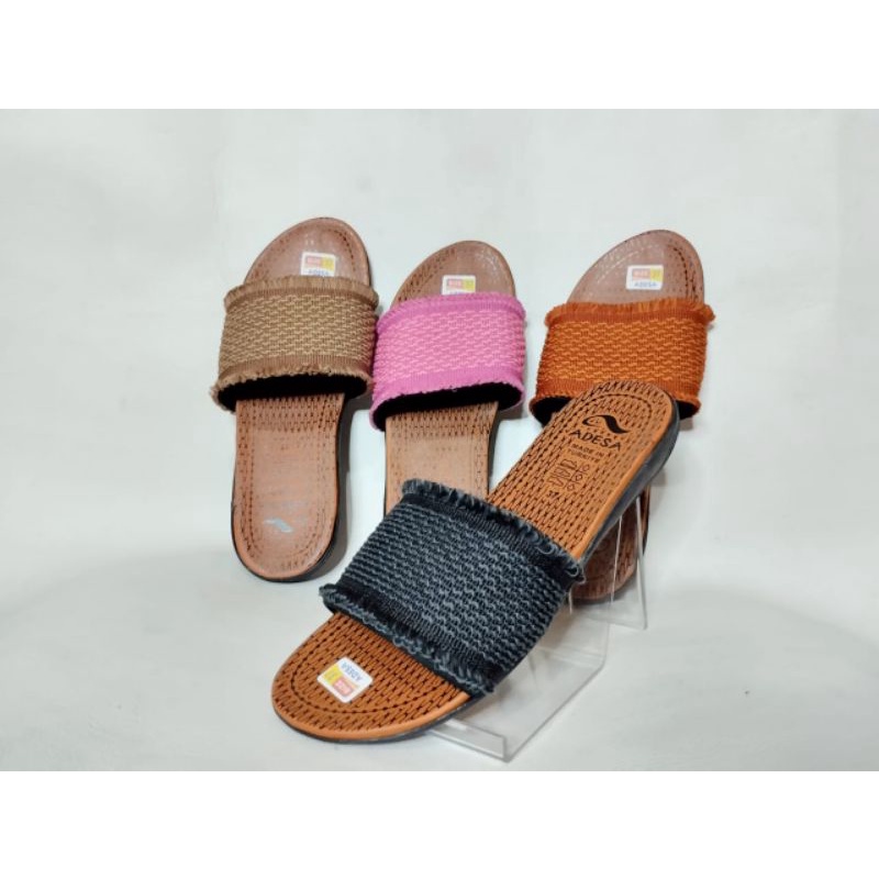 Sandal turki selop wanita terbaru Adesa JEAN