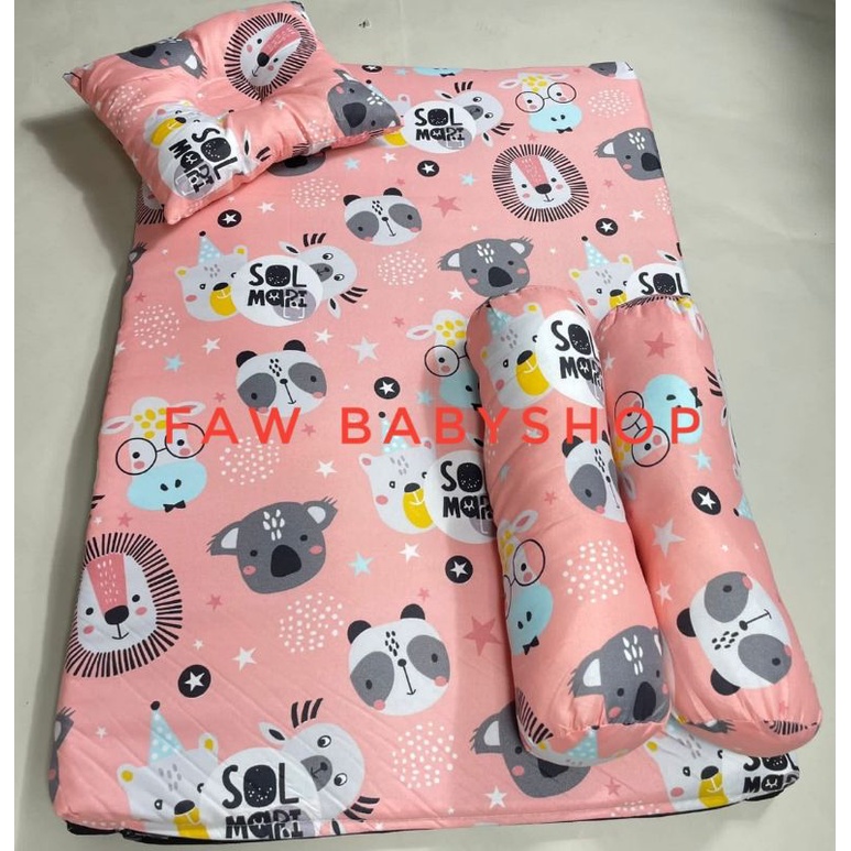 PROMO!! Matras Kasur Bayi Set Bantal Guling Kekinian Murah