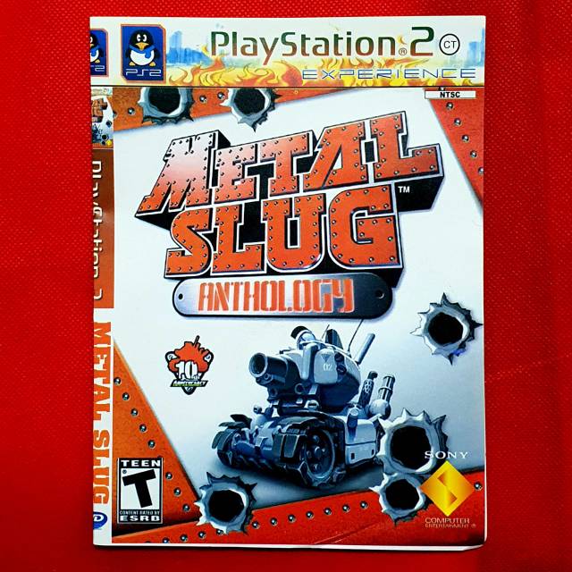 Terlaris kaset ps2 Experience METAL SLUG Anthology
