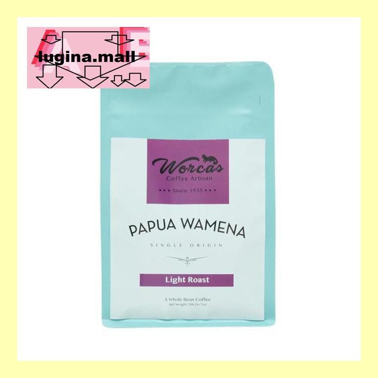 

Koptlopoc Kopi Arabica Papua Wamena 200 Gram Light Roast (Biji/Bubuk) - Kopi Biji S53Mod5Sc