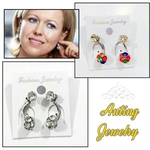 anting morning star melengkung depan
