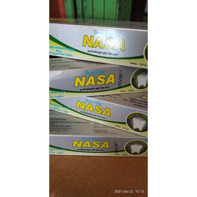PASTA GIGI NASA ODOL NASA ORIGINAL ASLI 100% BAHAN ALAMI
