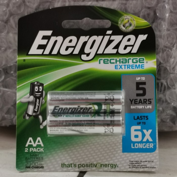 ENERGIZER RECHARGE EXTREME BATTERY / BATERAI SERBAGUNA AA ORIGINAL