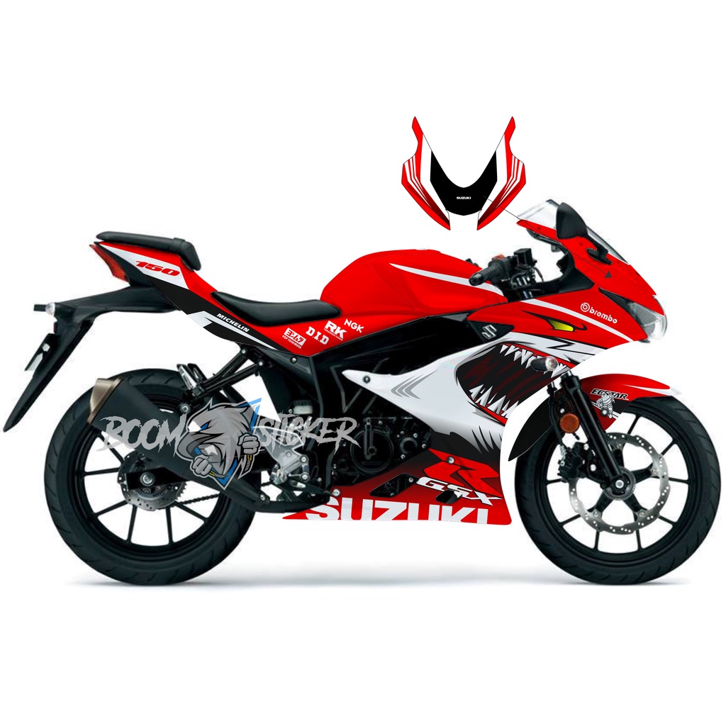 SUZUKI GSX R150 DECAL SHARK LIVERY SC216