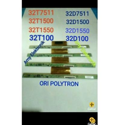 Sudah READY.. Tcon Polytron Pld32t7511 pld32t1550 pld32t1500 pld32d7511 pld32d1500 pld32d1550 Pld32T