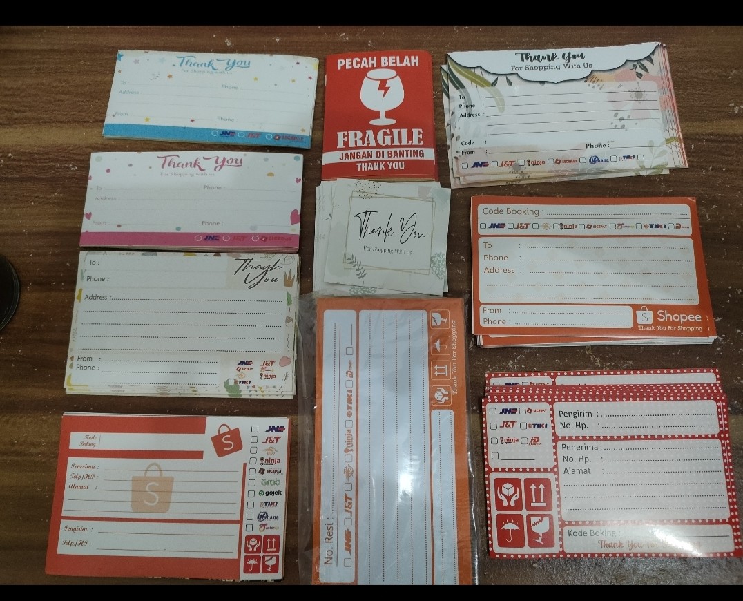 Stiker Pengiriman/stiker Pengiriman Online Shop/stiker Pengiriman Olshop