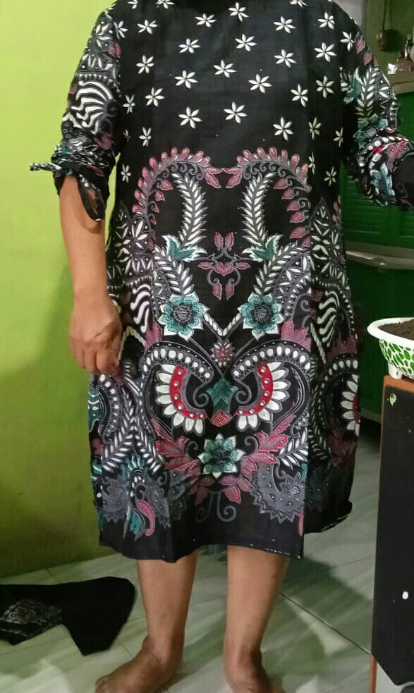 Atasan Batik Dolby Dolbi Dobby Doby Tenun Sutra Tulis Halus Katun Atbm Baron ,sarombit Atasan