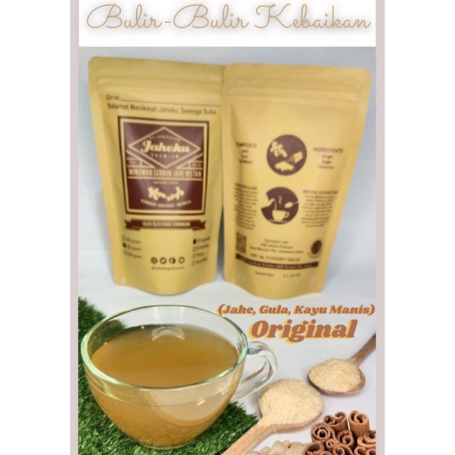 

(PROMO) WEDANG JAHE PREMIUM RASA ORIGINAL 100 GRAM