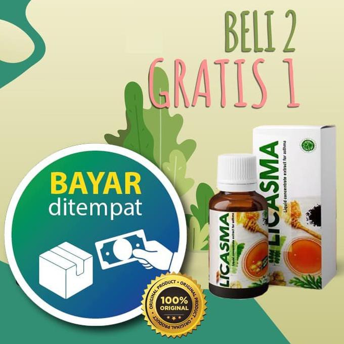 

READY STOCK Grosir Madu Licasma Obat Asma Sesak Nafas Herbal Ampuh Murah Obat Paru